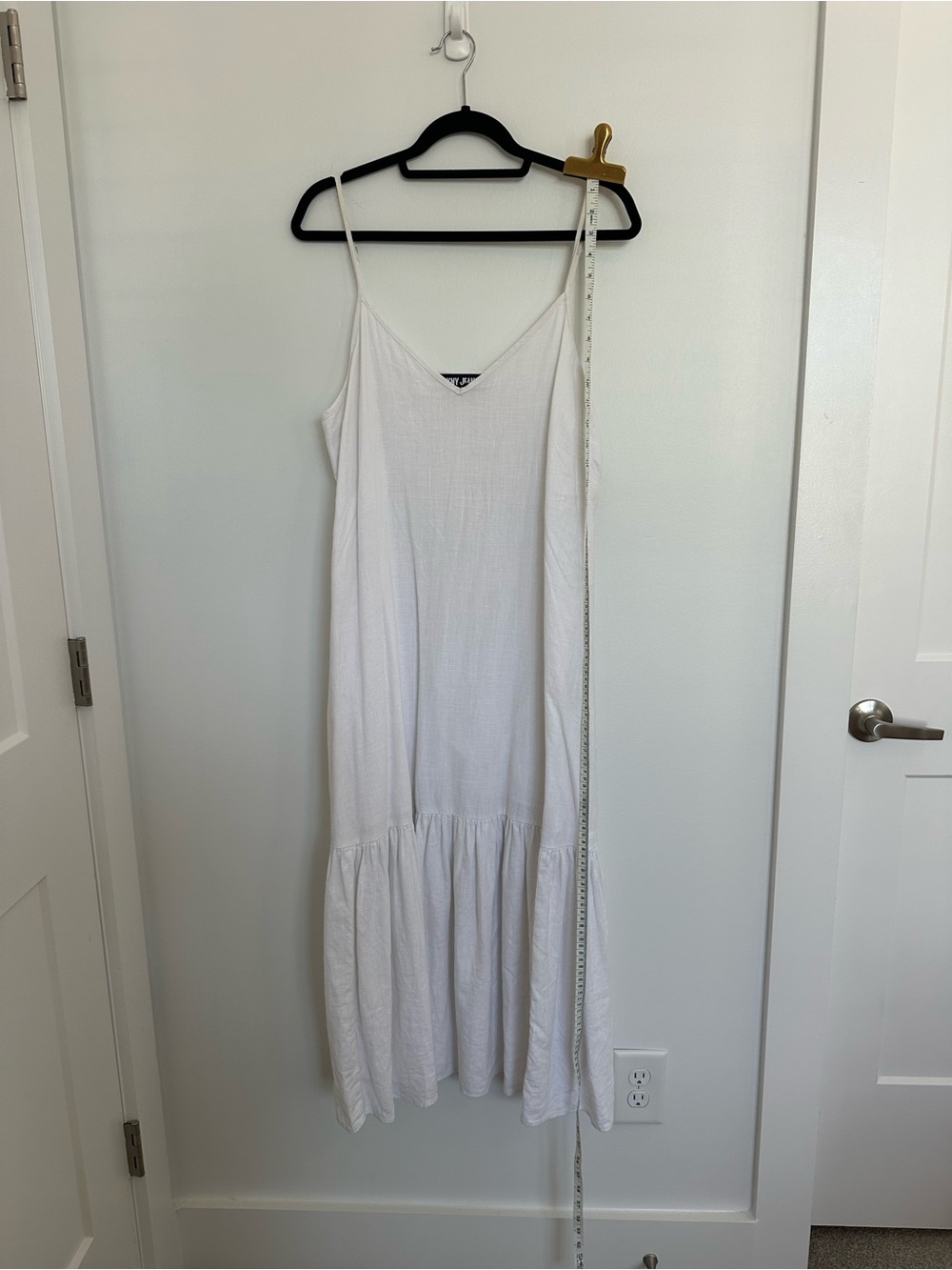 DKNY Jeans Women's Sleeveless V-Neck Maxi Dress - Picture 6 of 12